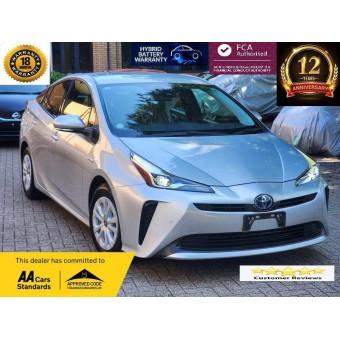 Toyota Prius 18M WARRANTY, WARRANTED LOW MILE, EURO 6 1.8 5dr